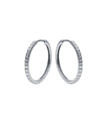 Silver Hoop Earring HO-2407